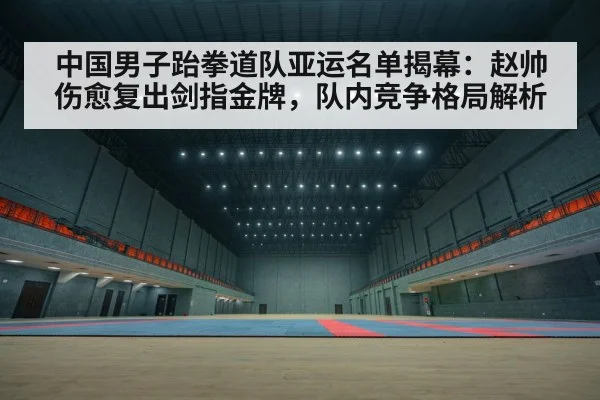 中国男子跆拳道队亚运名单揭幕：赵帅伤愈复出剑指金牌，队内竞争格局解析