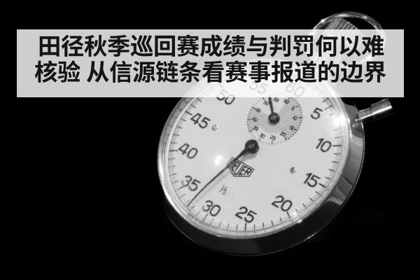 田径秋季巡回赛成绩与判罚何以难核验 从信源链条看赛事报道的边界